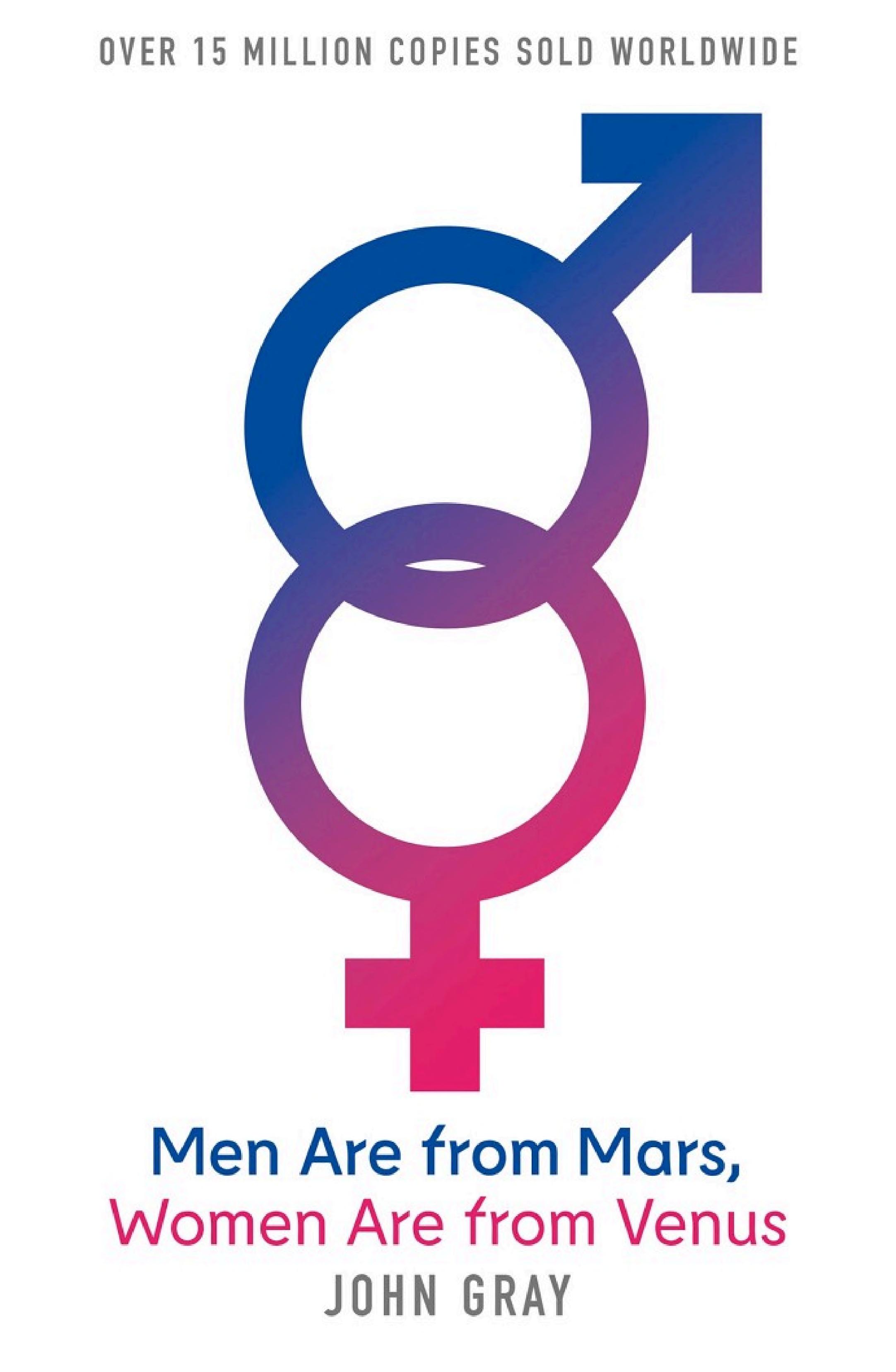 Boekomslag van Men Are from Mars, Women Are from Venus: a Practical Guide for Improving Communication and Getting What You Want in Your Relationships door John Gray