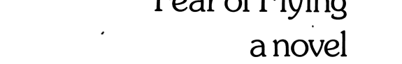 Boekomslag van Fear of Flying door Erica Jong