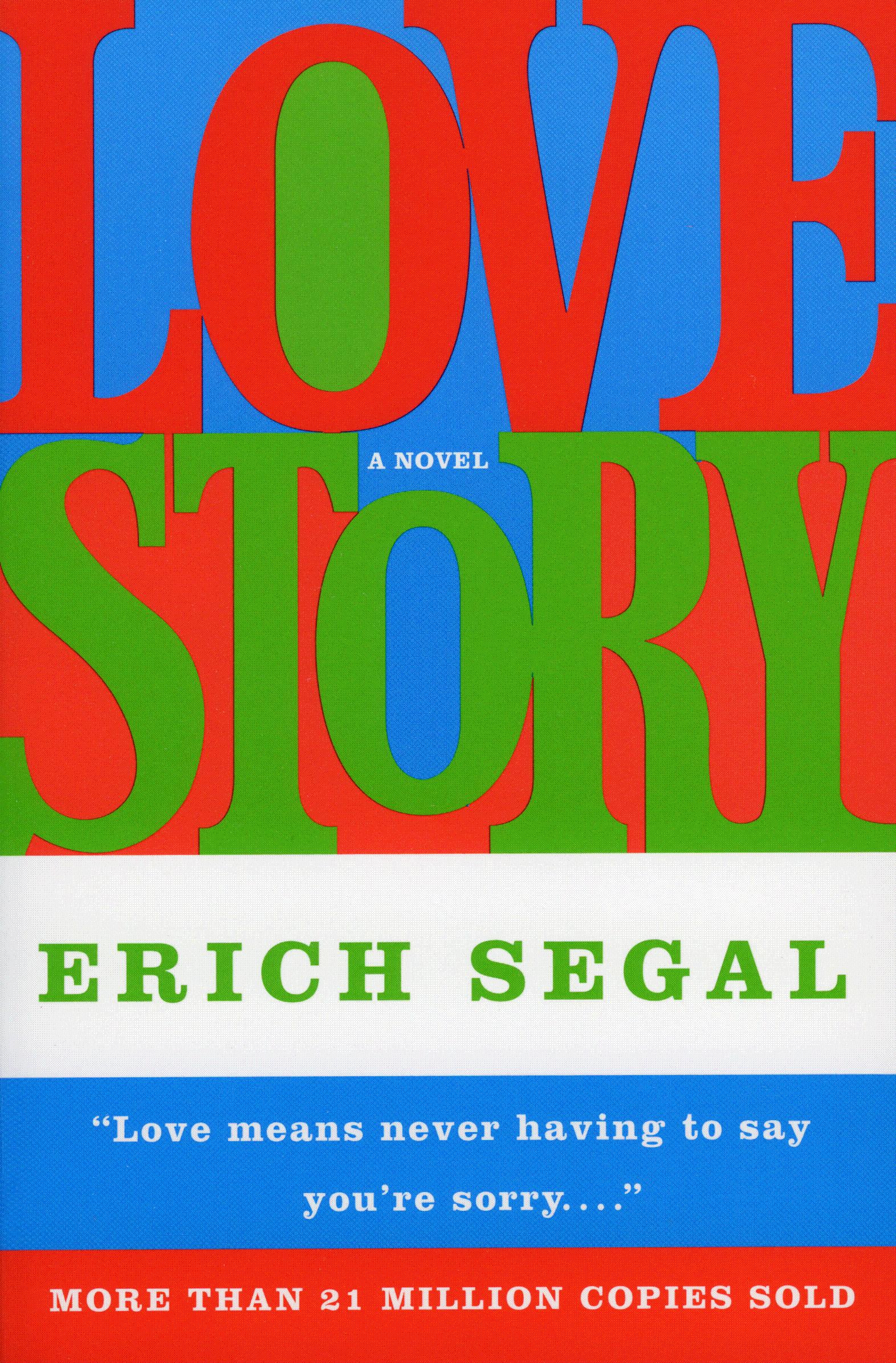 Boekomslag van Love Story door Erich Segal