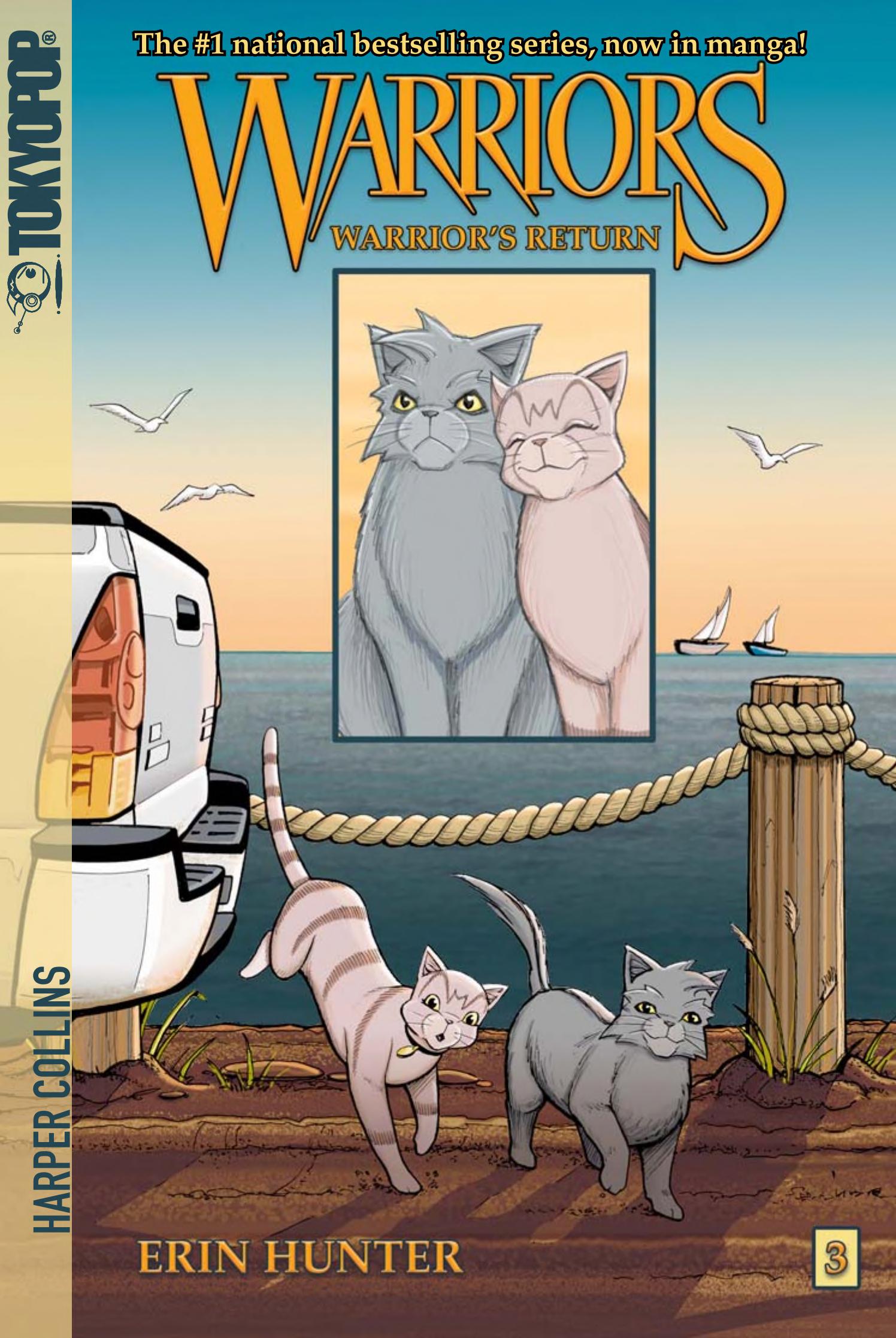 Boekomslag van Warriors: Warrior's Return door Erin Hunter