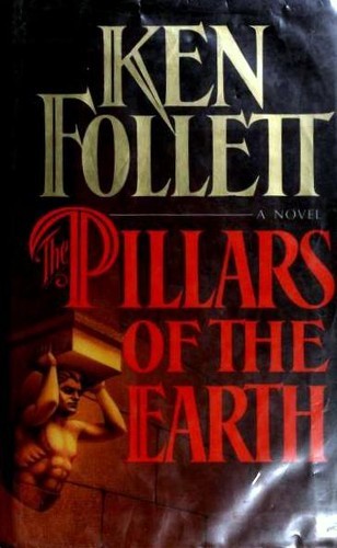 Boekomslag van The Pillars of the Earth door Ken Follett