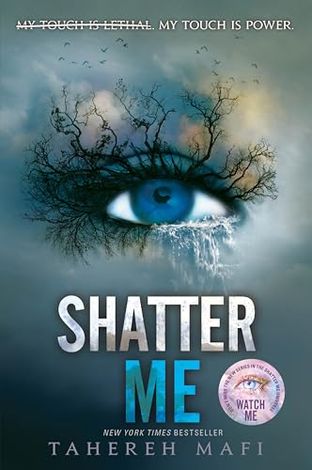 Boekomslag van Shatter Me door Tahereh Mafi