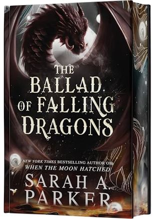Boekomslag van The Ballad of Falling Dragons door Sarah A. Parker
