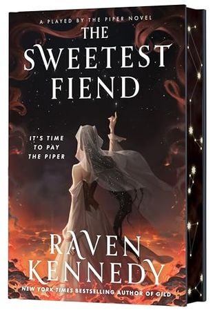 Boekomslag van The Sweetest Fiend door Raven Kennedy