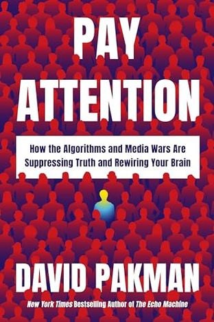 Boekomslag van Pay Attention door David Pakman