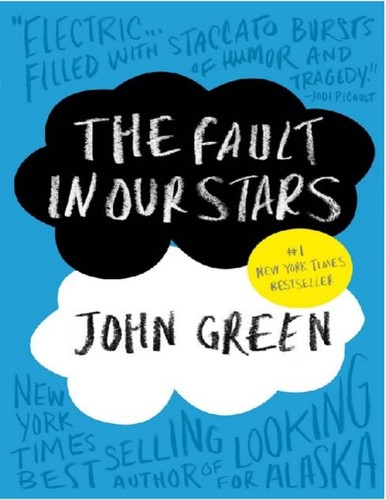 Boekomslag van The Fault in Our Stars door John Green