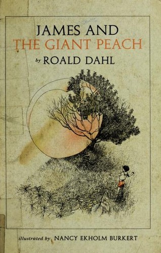 Boekomslag van James and the Giant Peach door Roald Dahl