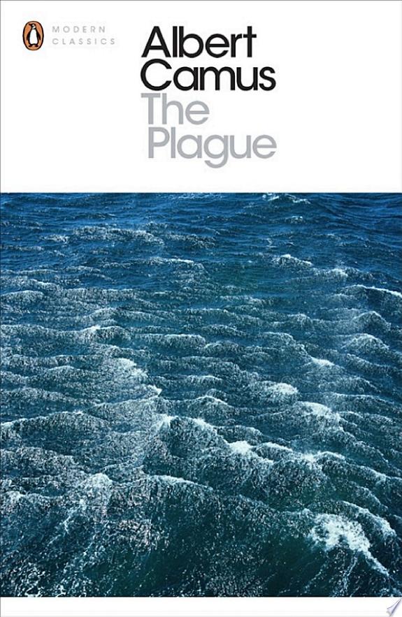 Boekomslag van The Plague door Albert Camus