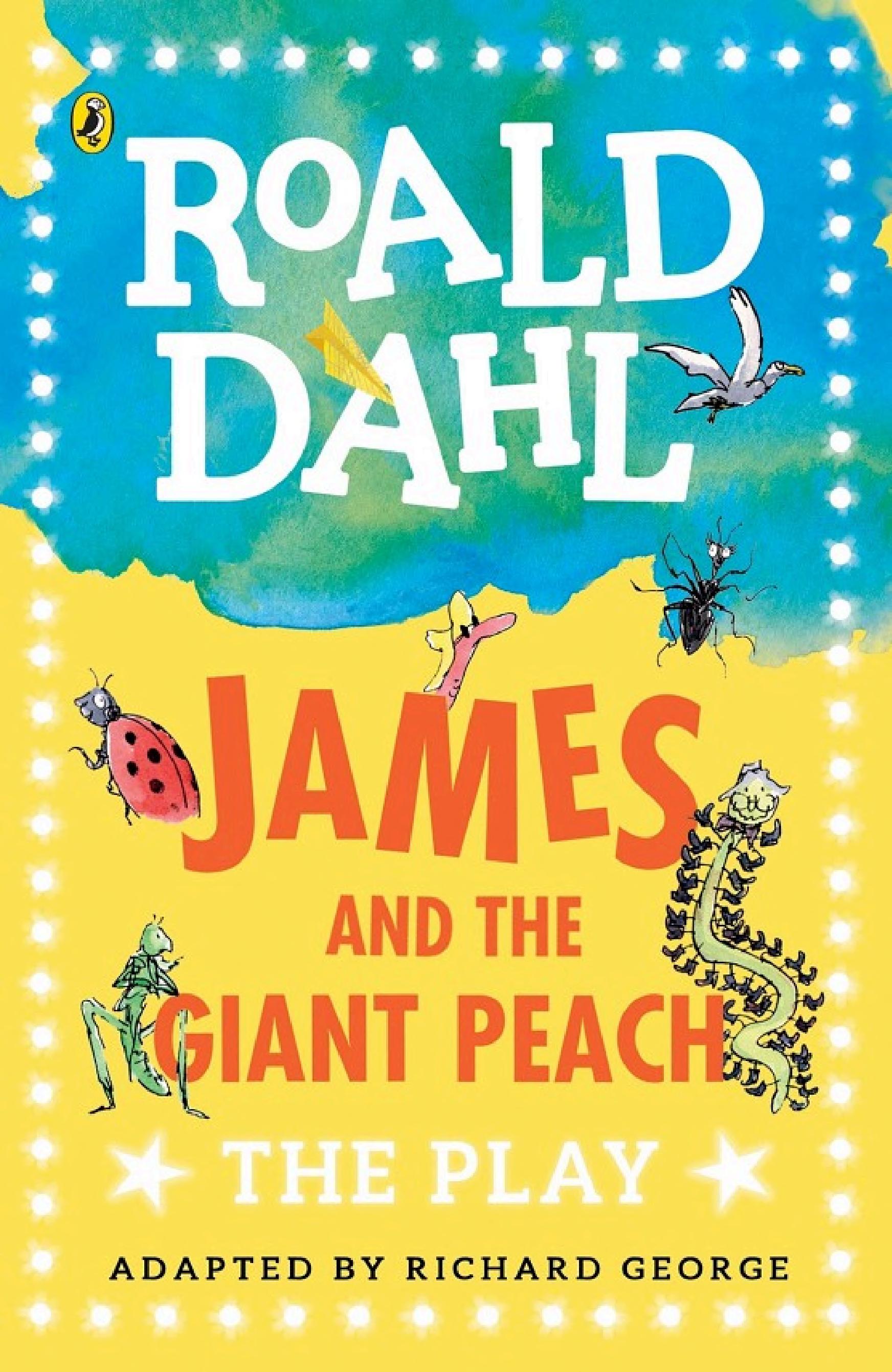 Boekomslag van James and the Giant Peach door Roald Dahl