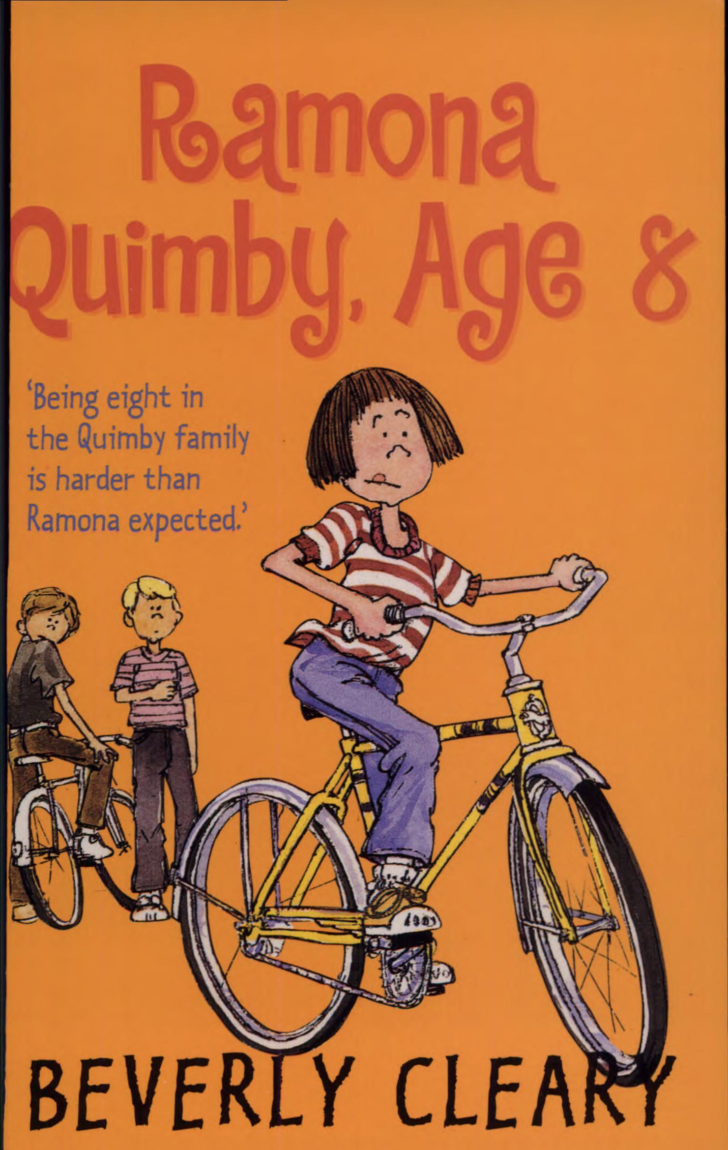 Boekomslag van Ramona Quimby, Age 8 door Beverly Cleary