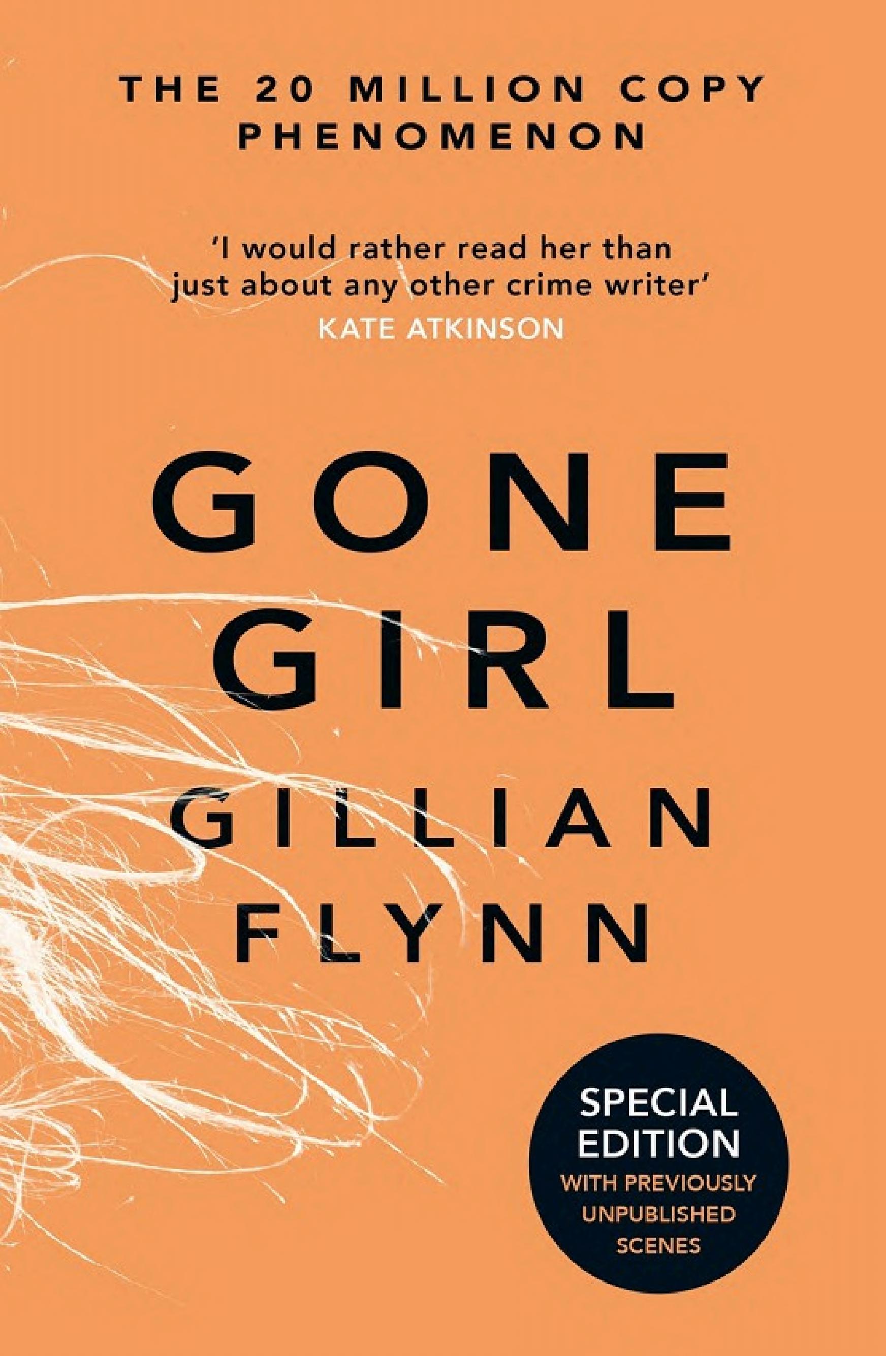 Boekomslag van Gone Girl door Gillian Flynn