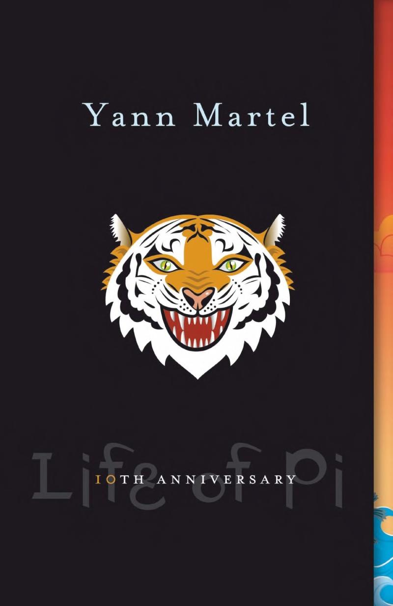Boekomslag van Life of Pi door Yann Martel