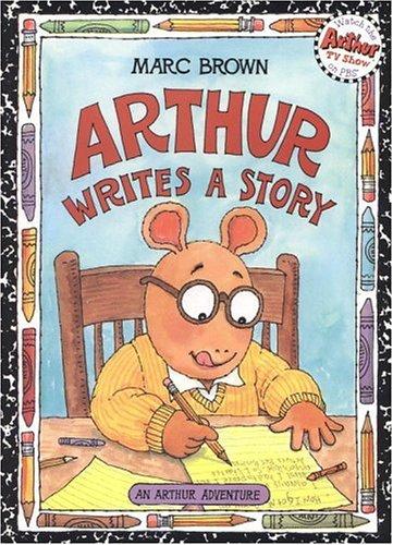Boekomslag van Arthur Writes a Story (arthur Adventure Series) door Marc Brown