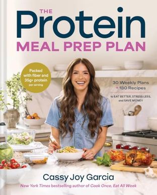 Boekomslag van The Protein Meal Prep Plan door Cassy Joy Garcia