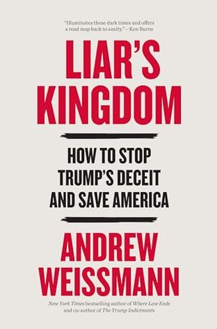 Boekomslag van Liar's Kingdom door Andrew Weissmann