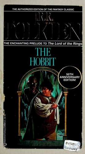 Boekomslag van The Hobbit door J.R.R. Tolkien