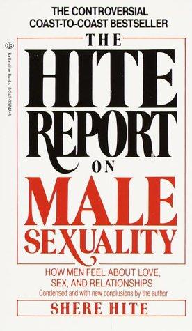 Boekomslag van The Hite Report on Male Sexuality door Shere Hite