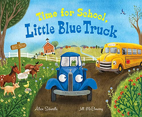 Boekomslag van Time for School, Little Blue Truck door Alice Schertle