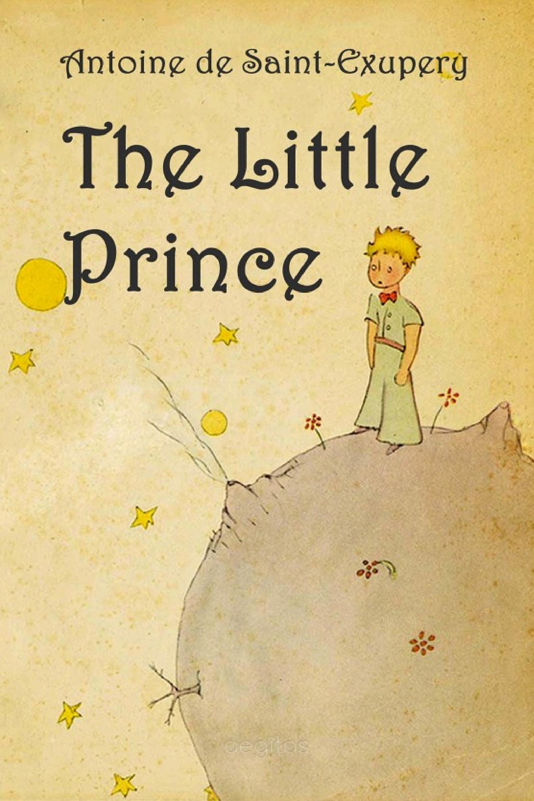 Boekomslag van The Little Prince door Antoine de Saint−Exupery