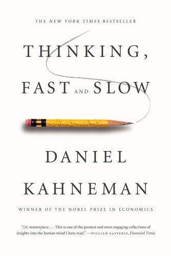 Boekomslag van Thinking, Fast and Slow door Daniel Kahneman