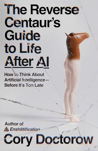 Boekomslag van The Reverse Centaur's Guide to Life After Ai door Cory Doctorow