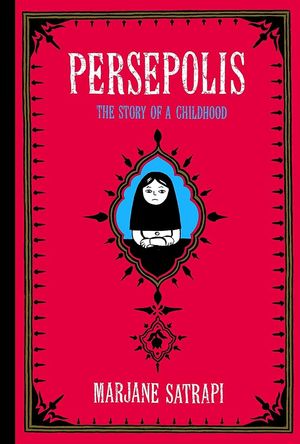 Boekomslag van Persepolis door Marjane Satrapi
