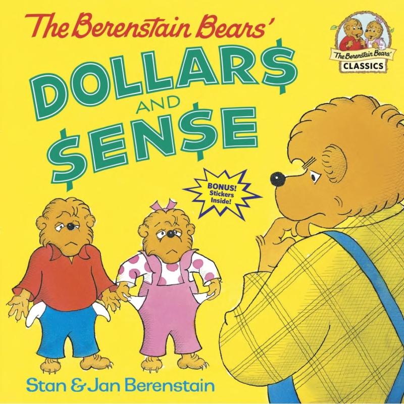 Boekomslag van The Berenstain Bears' Dollars and Sense door Stan Berenstain