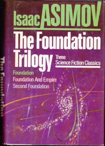 Boekomslag van The Foundation Trilogy door Isaac Asimov