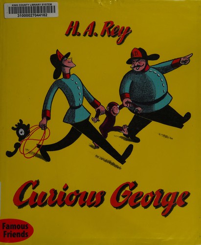 Boekomslag van Curious George door Jean Jamieson