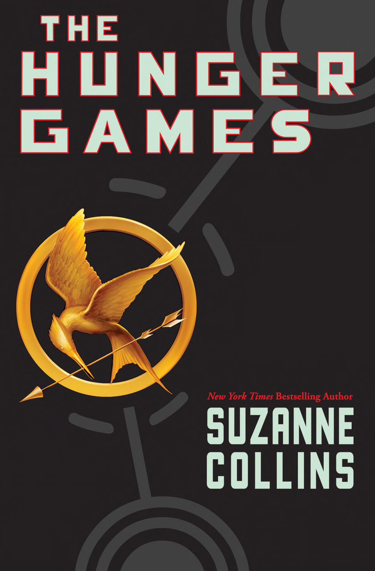 Boekomslag van The Hunger Games door Suzanne Collins