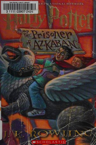 Boekomslag van Harry Potter and the Prisoner of Azkaban door J. K. Rowling