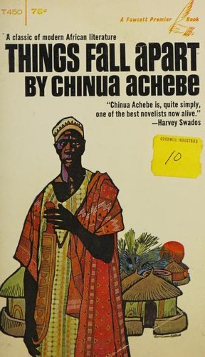 Boekomslag van Things Fall Apart door Chinua Achebe