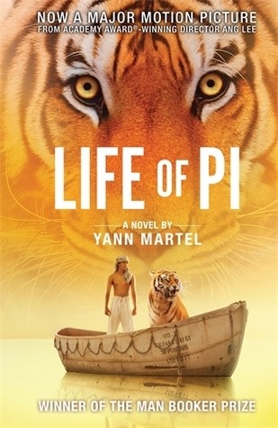 Boekomslag van Life of Pi door Yann Martel