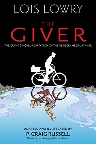 Boekomslag van The Giver door Lois Lowry