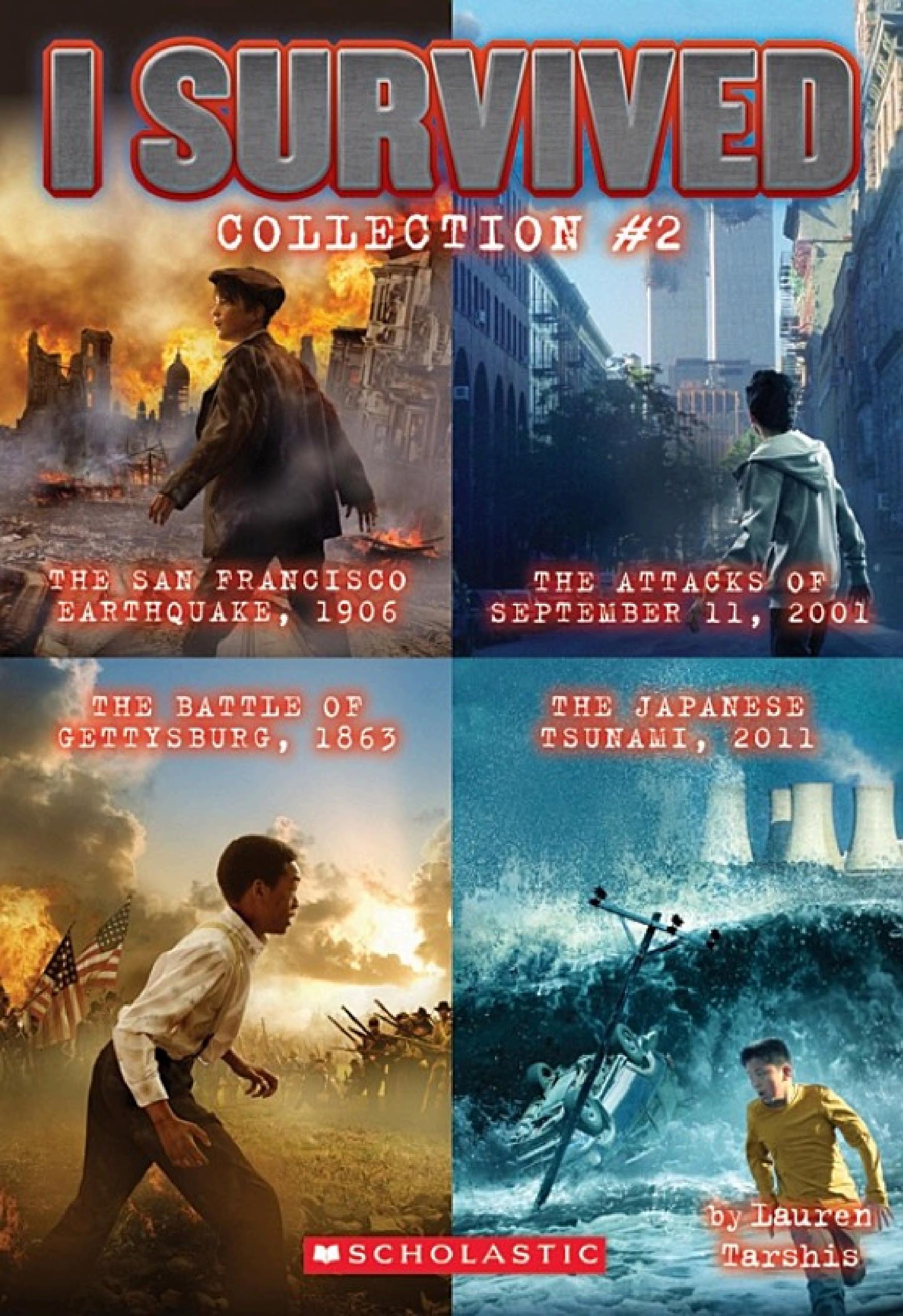 Boekomslag van I Survived Collection Two: Four Stories of Adventure door Lauren Tarshis