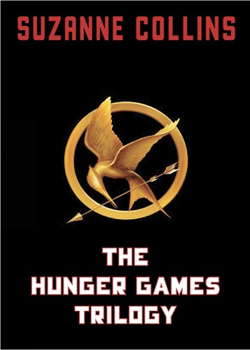 Boekomslag van The Hunger Games Trilogy (hunger Games / Catching Fire / Mockingjay) door Suzanne Collins