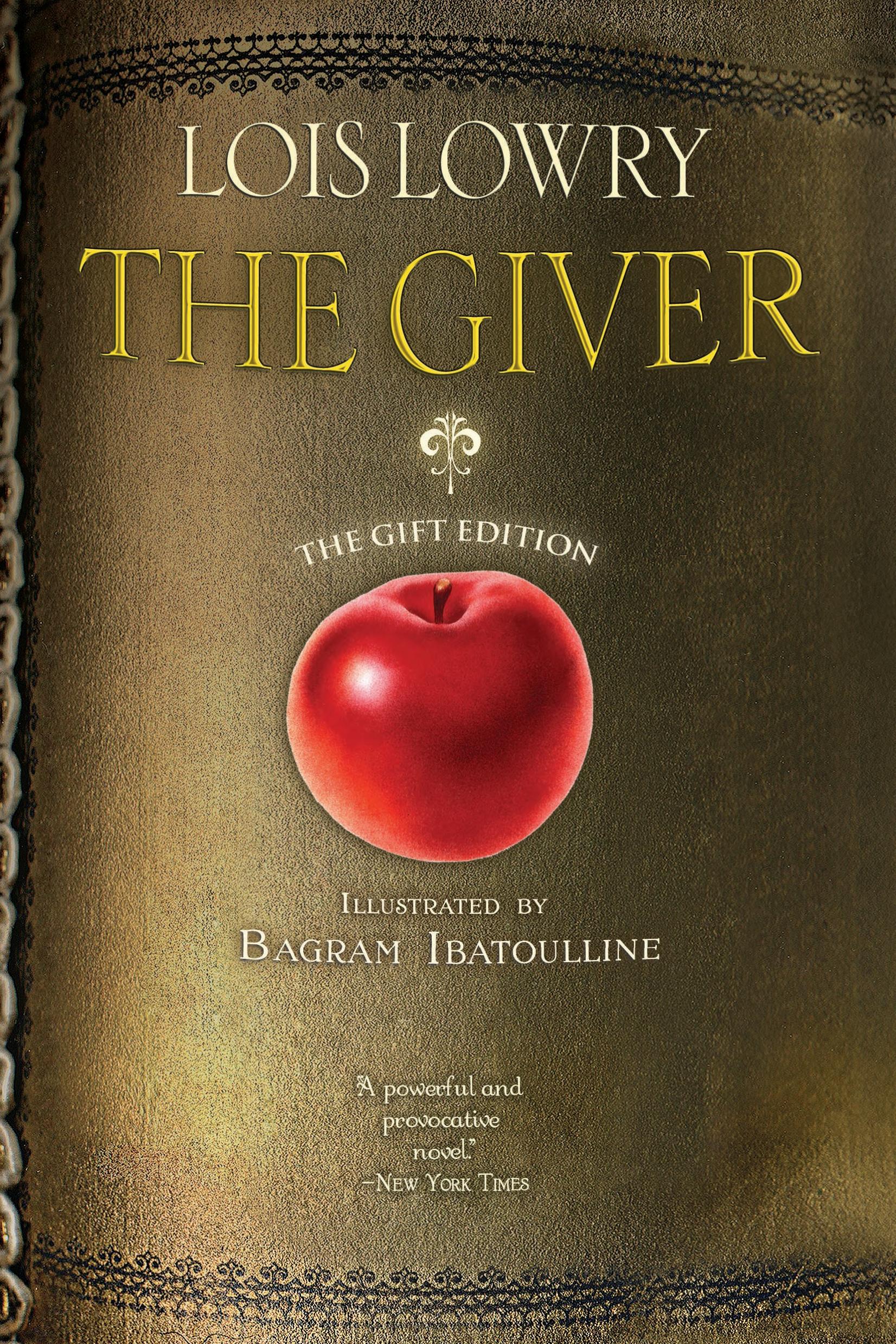 Boekomslag van The Giver door Lois Lowry