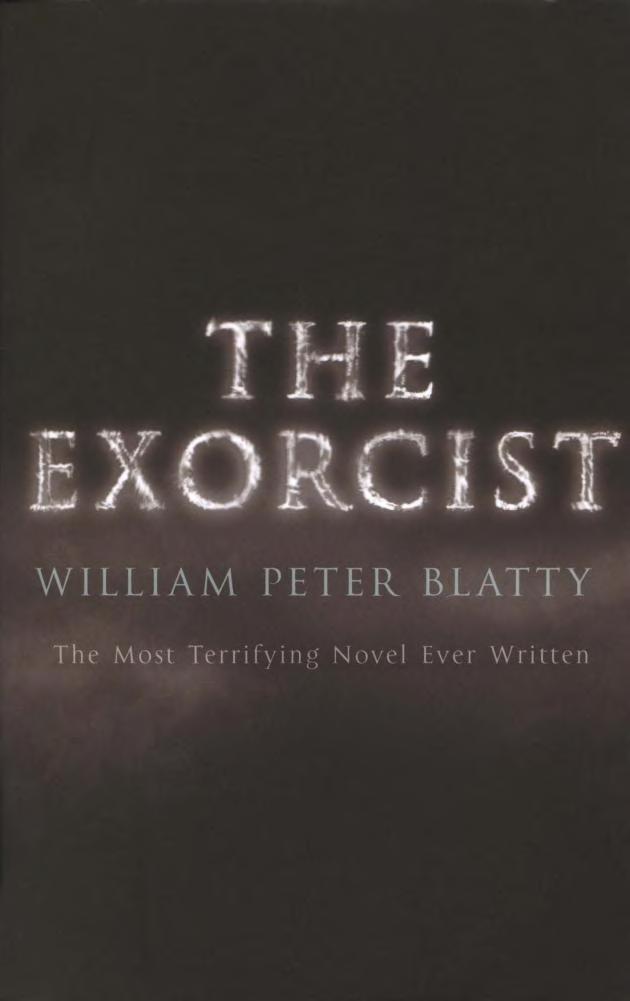 Boekomslag van The Exorcist door William Peter Blatty