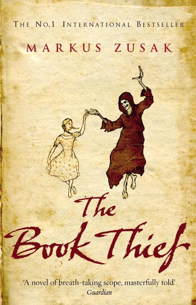 Boekomslag van The Book Thief door Markus Zusak