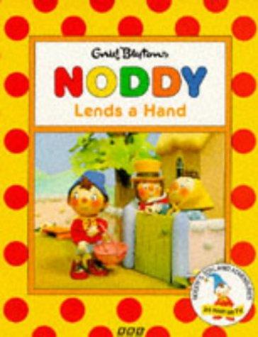 Boekomslag van Enid Blyton's Noddy Lends a Hand door Enid Blyton