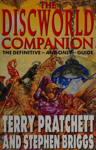 Boekomslag van The Discworld Companion door Terry Pratchett