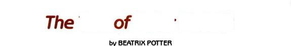 Boekomslag van The Tale of Peter Rabbit door Beatrix Potter