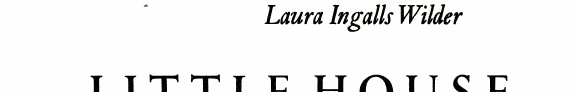 Boekomslag van Little House on the Prairie door Laura Ingalls Wilder