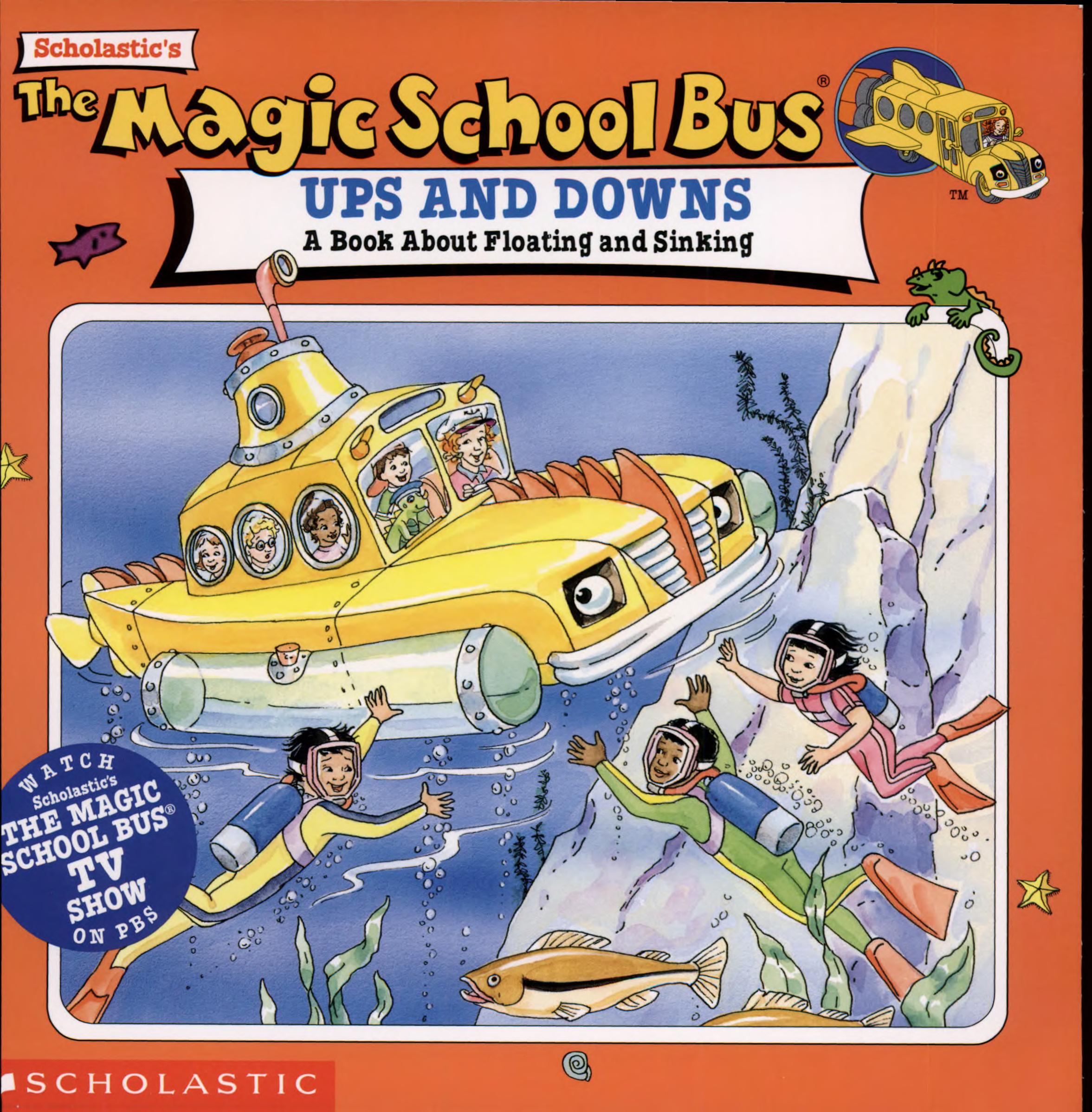 Boekomslag van The Magic School Bus Ups and Downs door Jane B. Mason