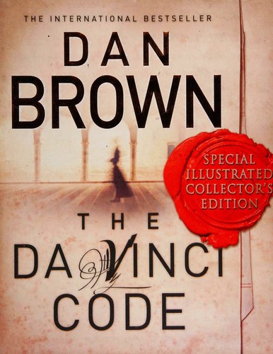 Boekomslag van The Da Vinci Code door Dan Brown