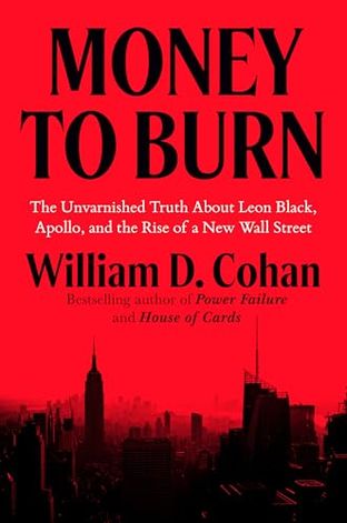 Boekomslag van Money to Burn door William D. Cohan