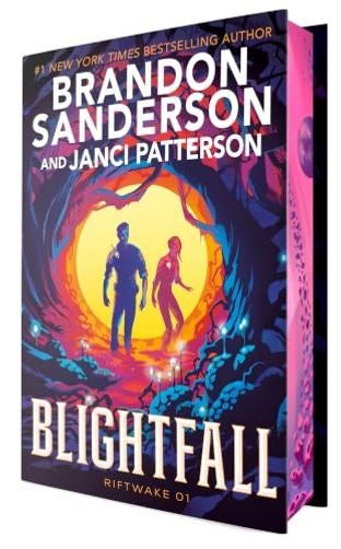 Boekomslag van Blightfall door Brandon Sanderson and Janci Patterson