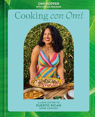 Boekomslag van Cooking Con Omi door Omi Hopper with Cecilia Molinari