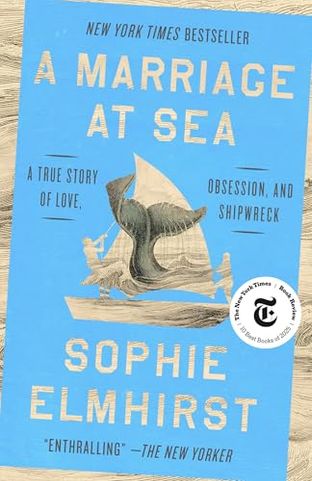Boekomslag van A Marriage at Sea door Sophie Elmhirst