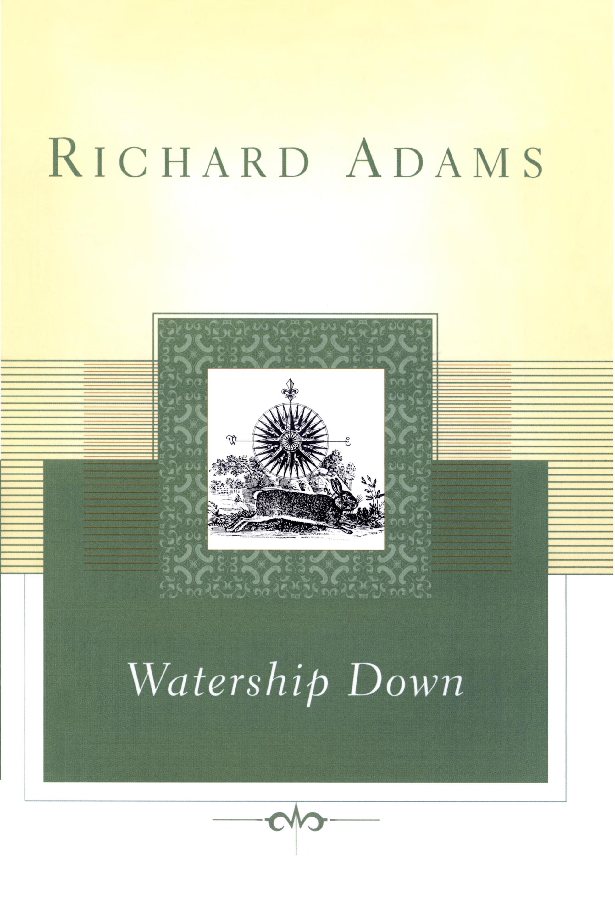 Boekomslag van Watership Down door Richard Adams